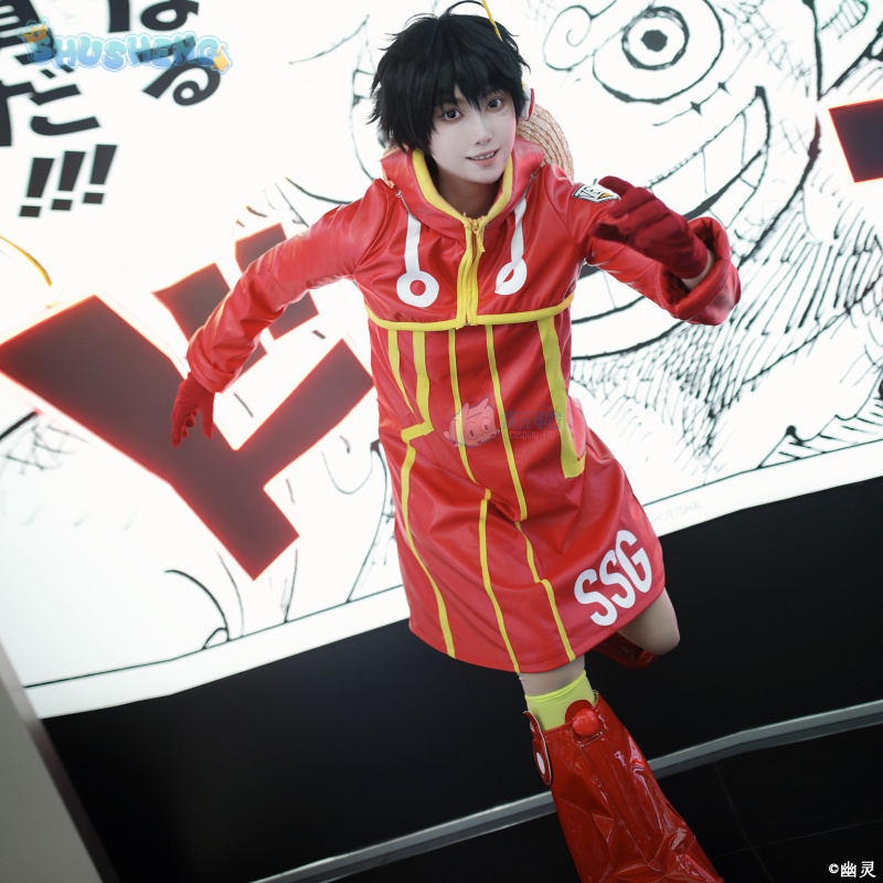 Anime Cosplay For Halloween - Monkey D Luffy Egghead Cosplay Kostümü