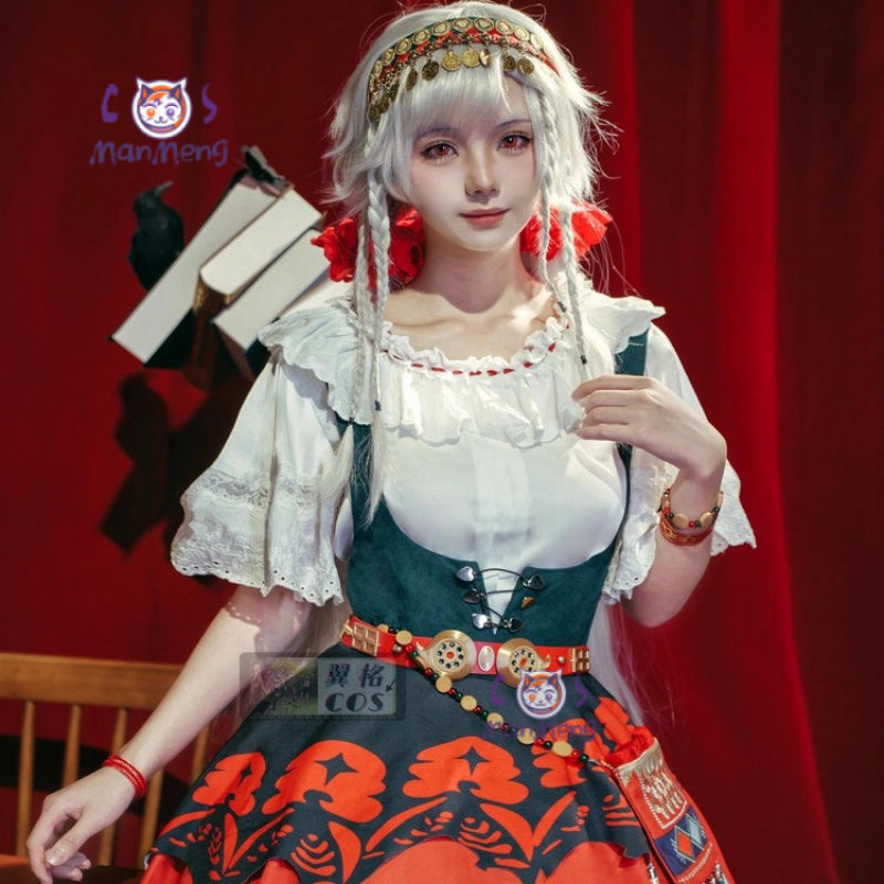 Anime Cosplay Maid - Ters: 1999 Rubuska Oyunu Cosplay Kostüm