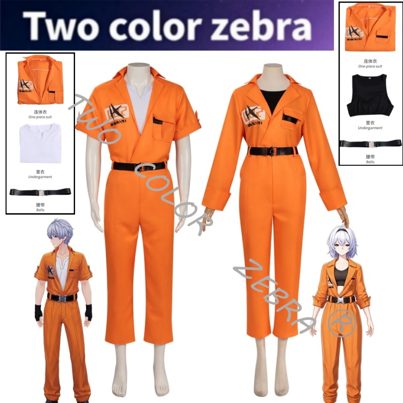 Anime Cosplay Zero Two - Game Neverness To Everness Zero Cosplay