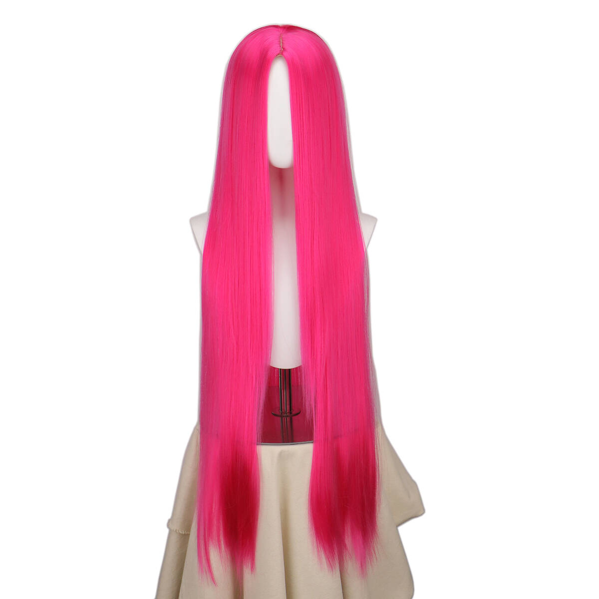 Anime Cosplay With Red Hair - Diavolo Cosplay Peruk 100CM gül kırmızı