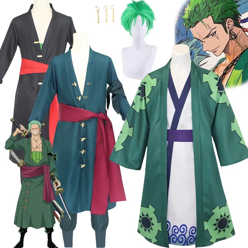 Cosplay Anime Zoro - Bilibili Roronoa Zoro Cosplay Kostüm Anime