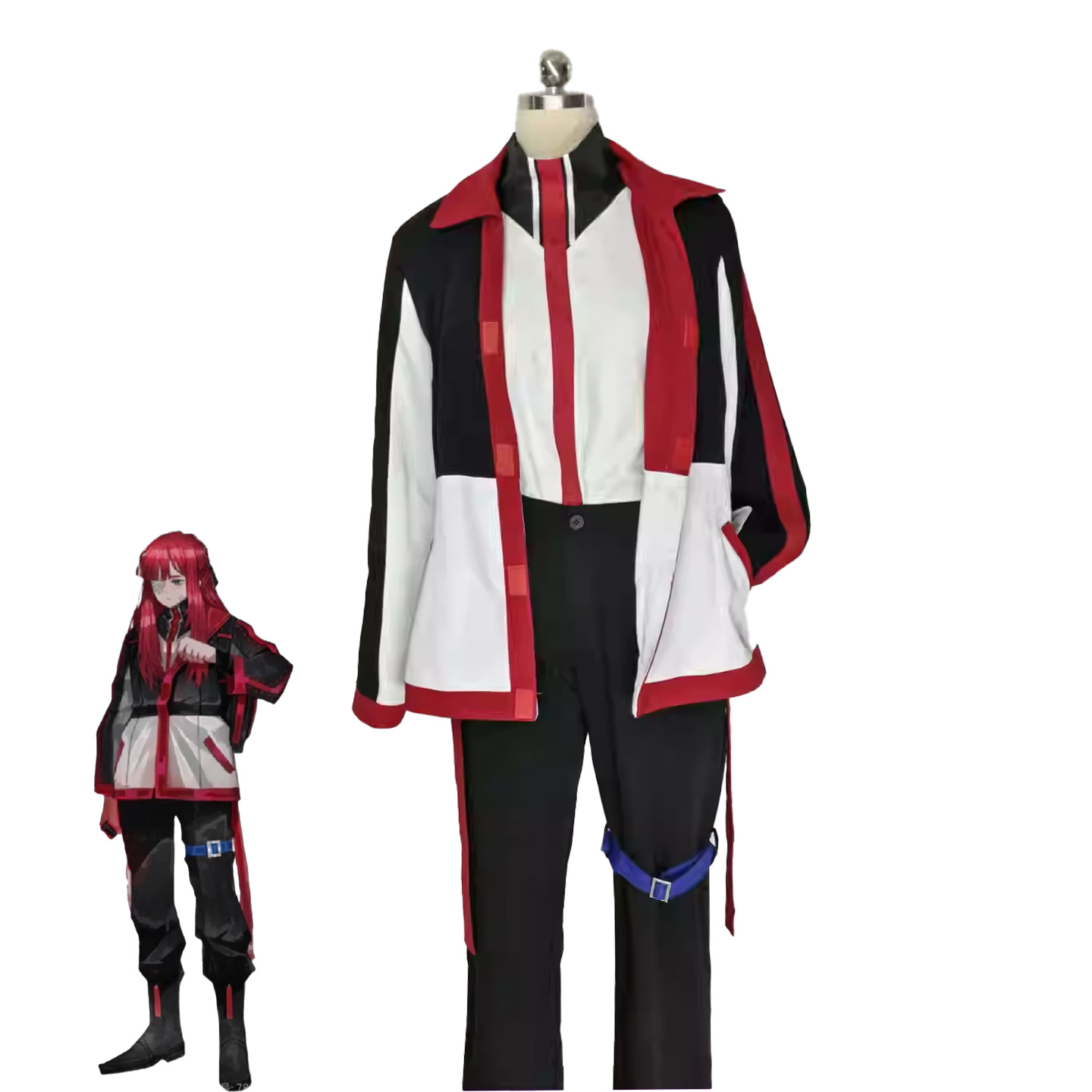 Anime Cosplay Girlfriend - Oyun Limbus Company Yuri Cosplay Kostüm