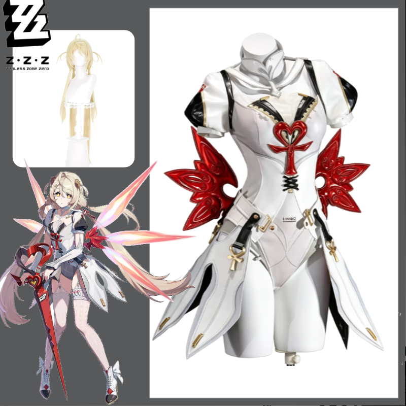 Anime Cosplay Zero Two - Zenless Zone Zero Fioni Cosplay Kostümü,