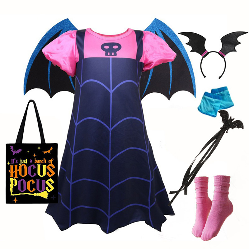 Anime Cosplay Toddler - Küçük kızlar için kanatları ile yeni