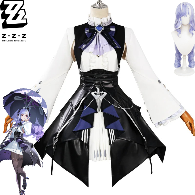 Anime Cosplay Zero Two - Oyun Zenless Bölge Sıfır Vivian Cosplay