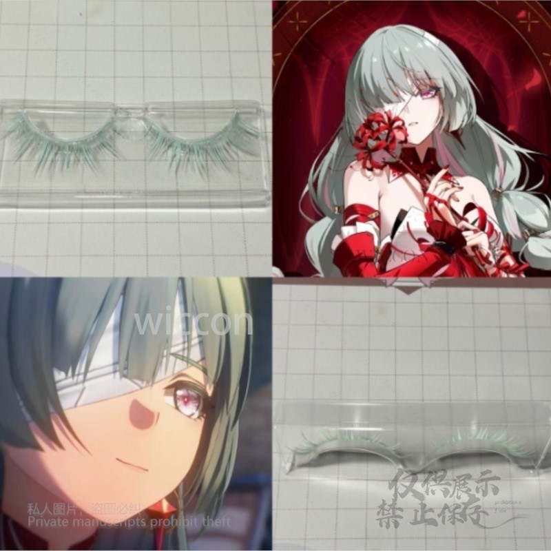Anime Cosplay For Halloween - Anime Phrolova Cosplay Peruk Yeşil Pembe