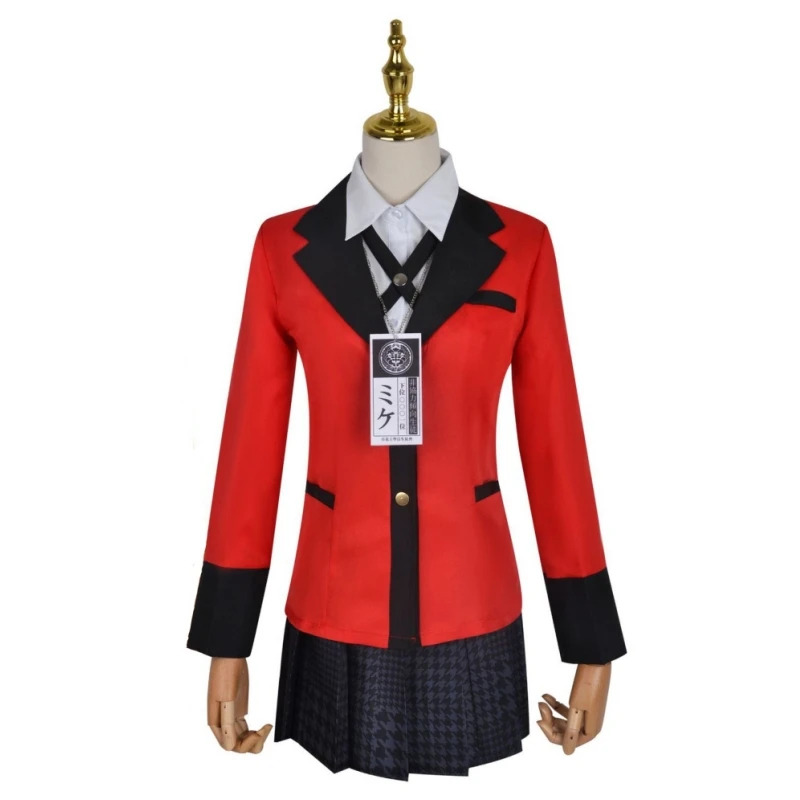 Anime Cosplay Kakegurui - 2025 Yaramazlık Yasaktır Kakegurui Jabami Yumeko