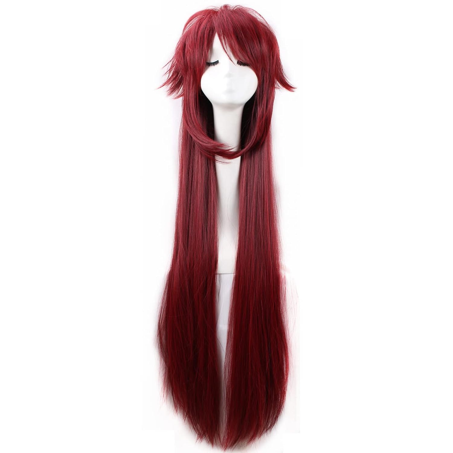 Anime Cosplay With Red Hair - Lise DxD Rias Gremory Uzun Şarap
