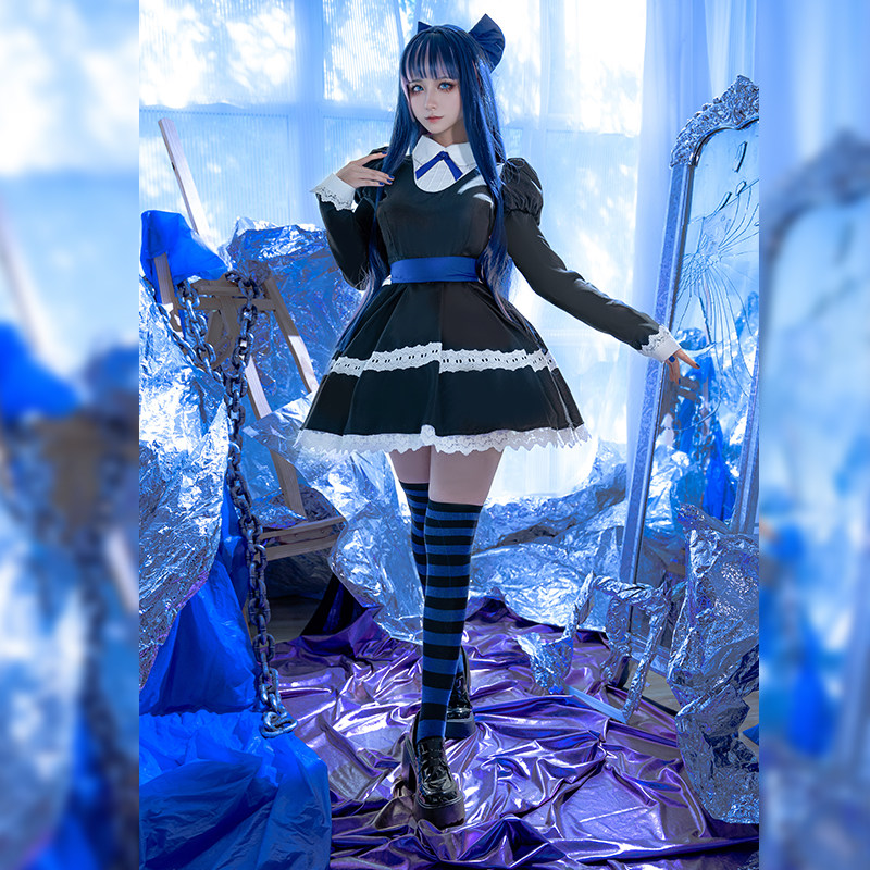 Anime Cosplay Maid - Külot ve Çorap Anime Jartiyerli Küçük