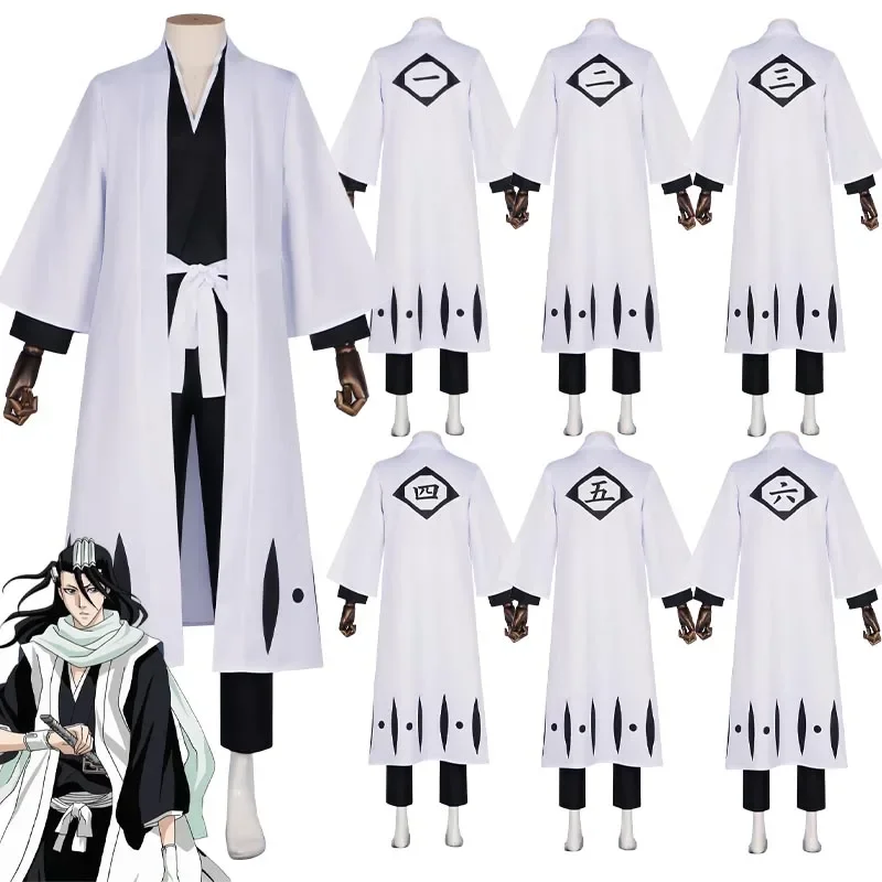 Bleach Captain Coat - Bleach Anime Kaptan Karakter Cosplay Kostümü