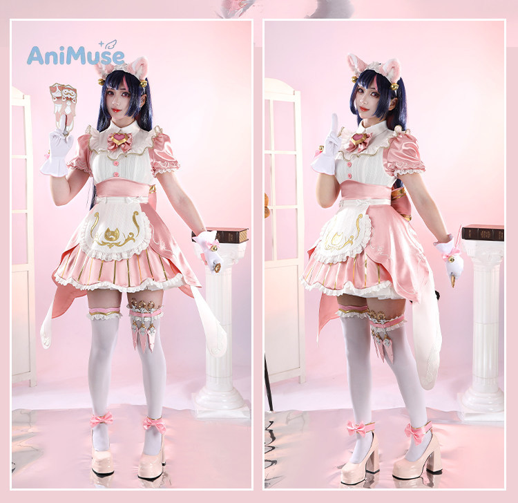 Oyun Overwatch Kiriko Kamori ‌ - Anime Cosplay Maid incelemesi ve fiyatı