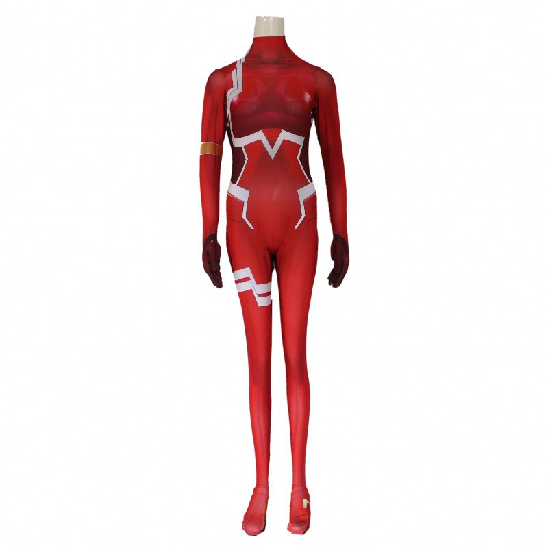 Pembe COSPLAY Darling In The F - Anime Cosplay Zero Two incelemesi ve fiyatı