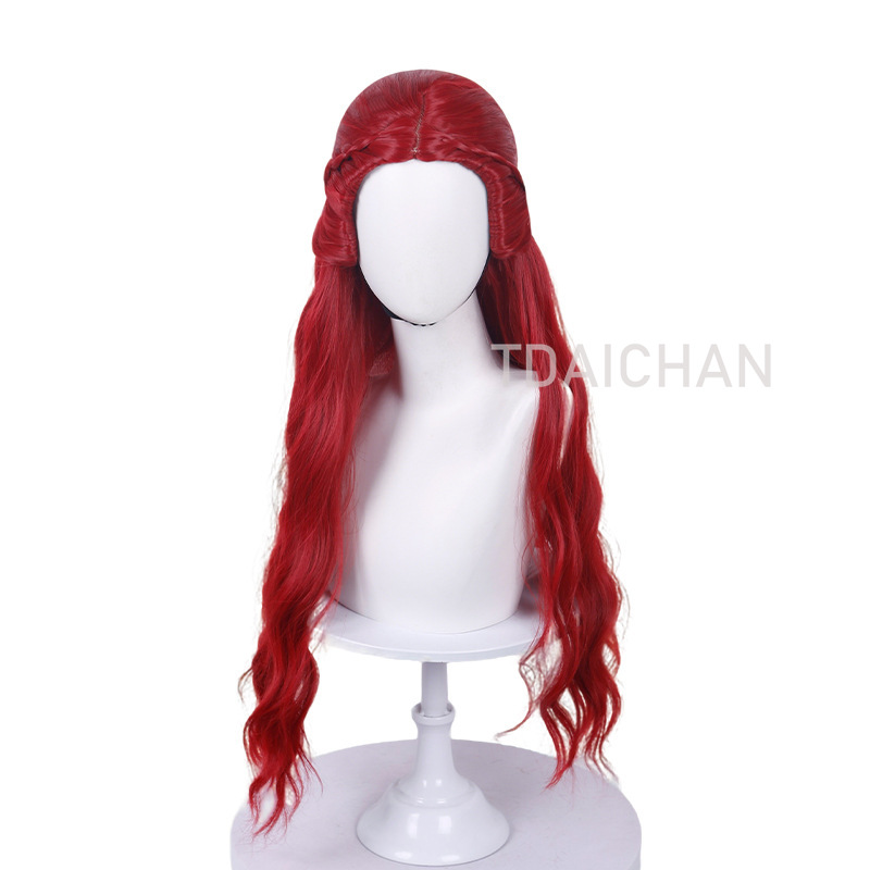 Kıvırcık Cosplay Peruk Kırmızı - Anime Cosplay With Red Hair incelemesi ve fiyatı