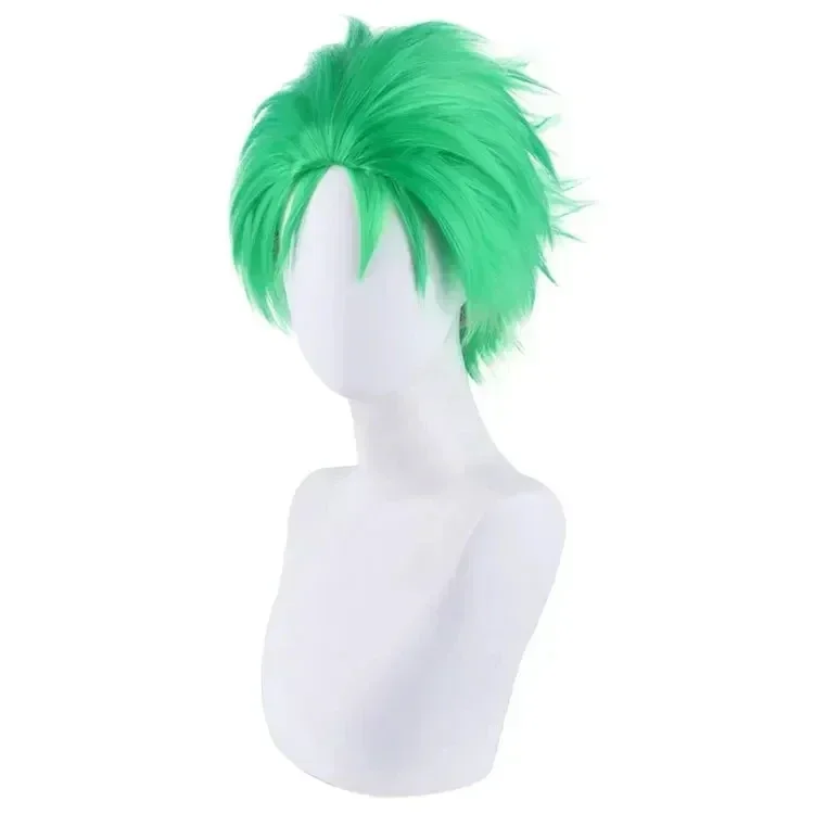 Anime Slicked-back yeşil peruk - Cosplay Anime Zoro incelemesi ve fiyatı