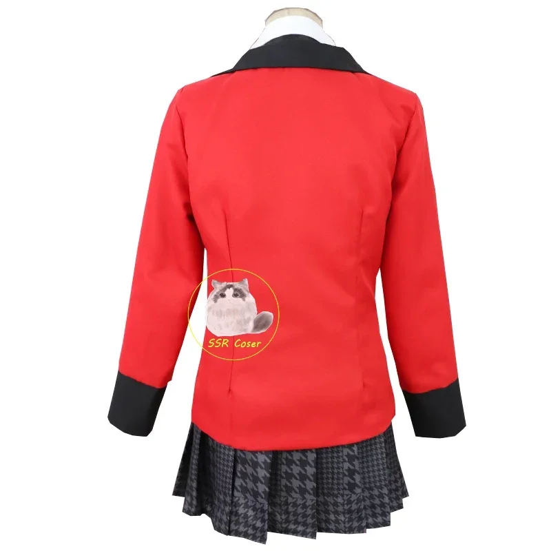 Anime Jabami Yumeko Cosplay ko - Anime Cosplay Kakegurui incelemesi ve fiyatı