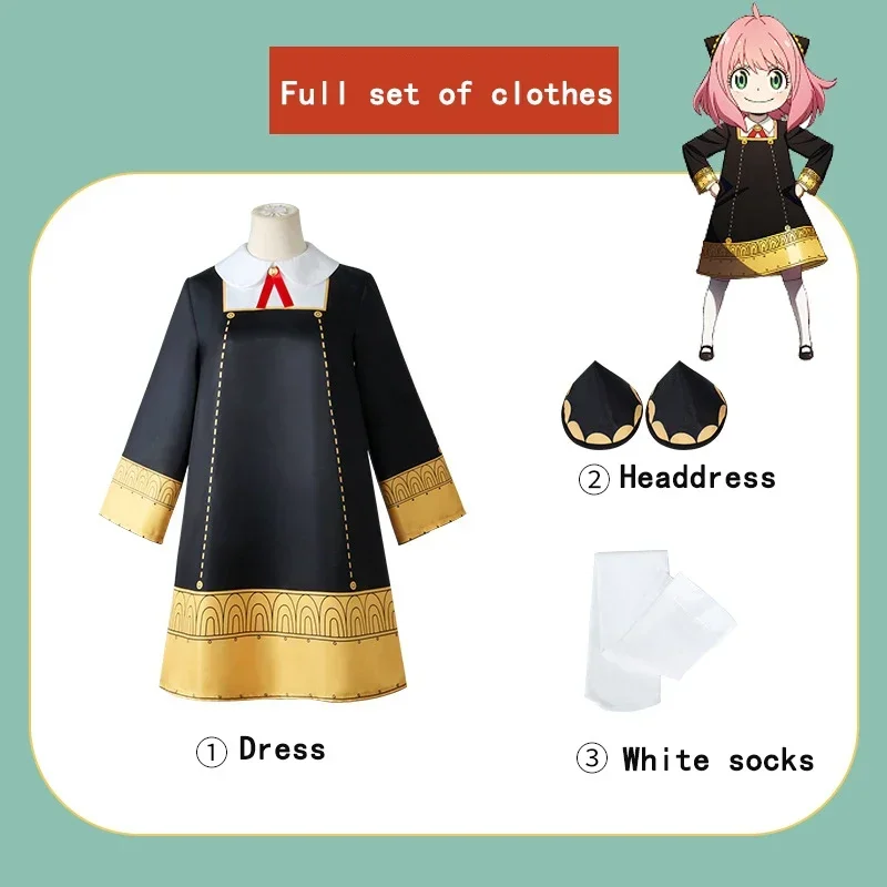 Anya Forger Cosplay Anime SPY  - Anime Cosplay Toddler incelemesi ve fiyatı