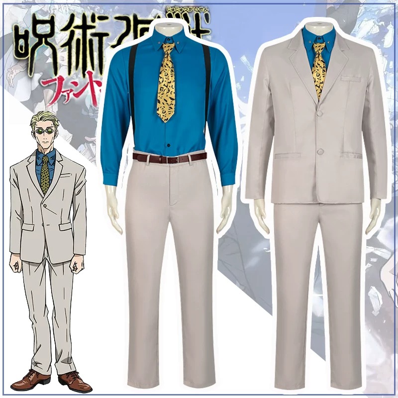 Aşırı çalışma sihirbazı Kento  - Anime Cosplay Jujutsu Kaisen incelemesi ve fiyatı