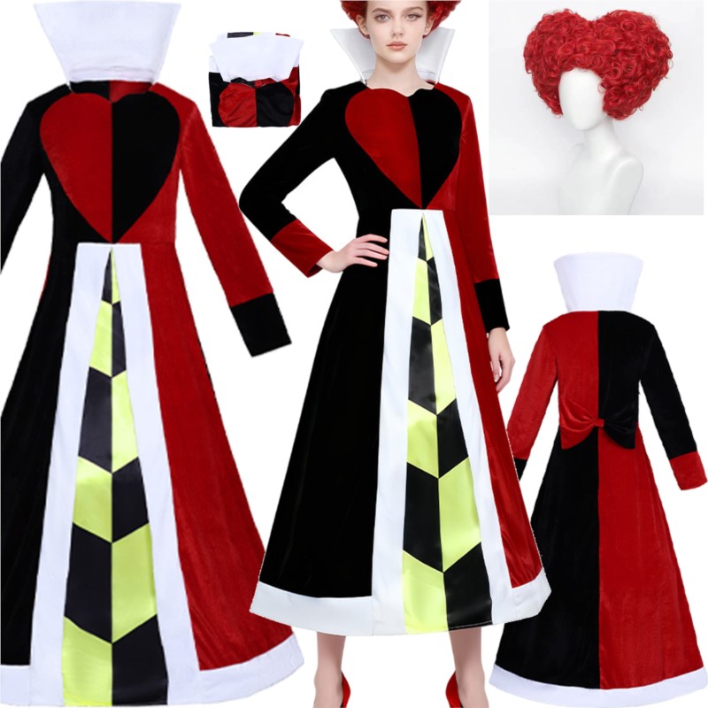 Kraliçe Anime Kırmızı Kalp Fil - Anime Cosplay With Red Hair incelemesi ve fiyatı