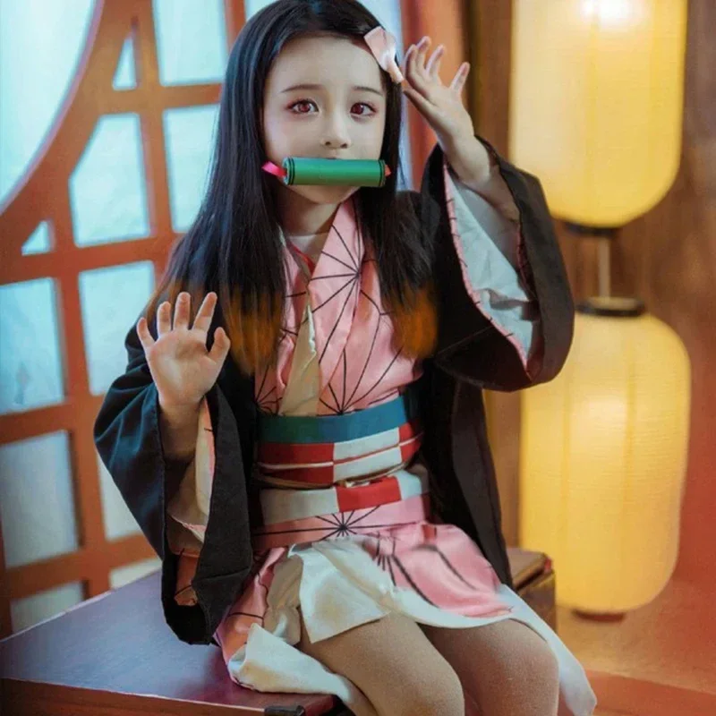 Anime Kamado Nezuko Cosplay Ko - Anime Cosplay Toddler incelemesi ve fiyatı