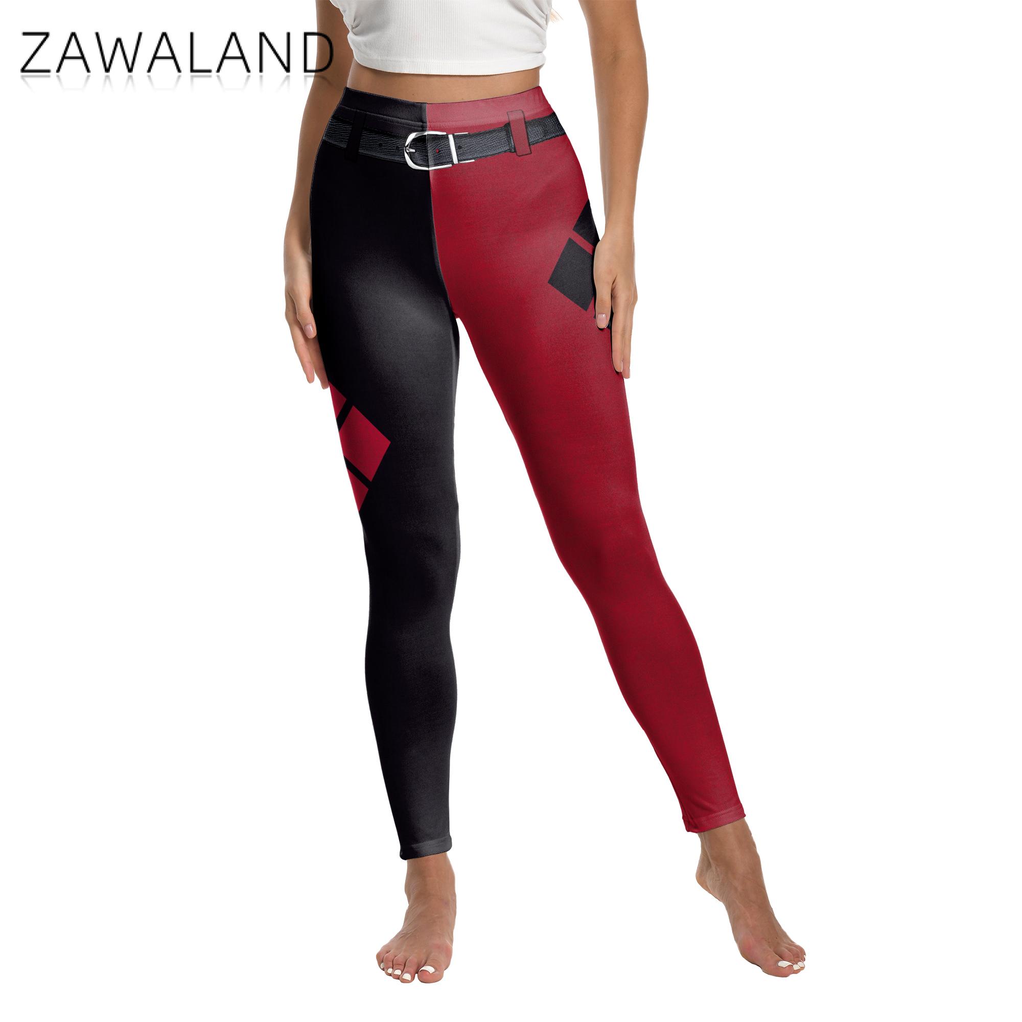 Kadınlar için ZAWALAND tayt Co - Anime Harley Quinn Cosplay incelemesi ve fiyatı