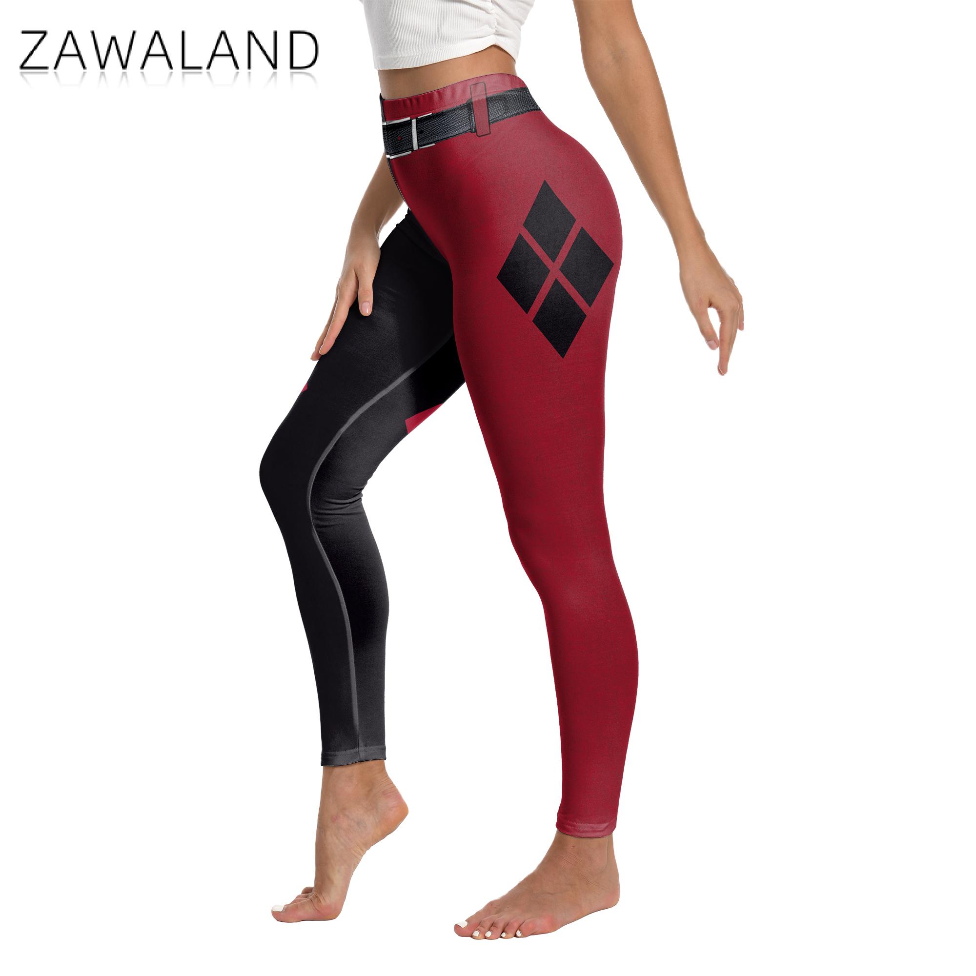 Kadınlar için ZAWALAND tayt Co - Anime Harley Quinn Cosplay incelemesi ve fiyatı