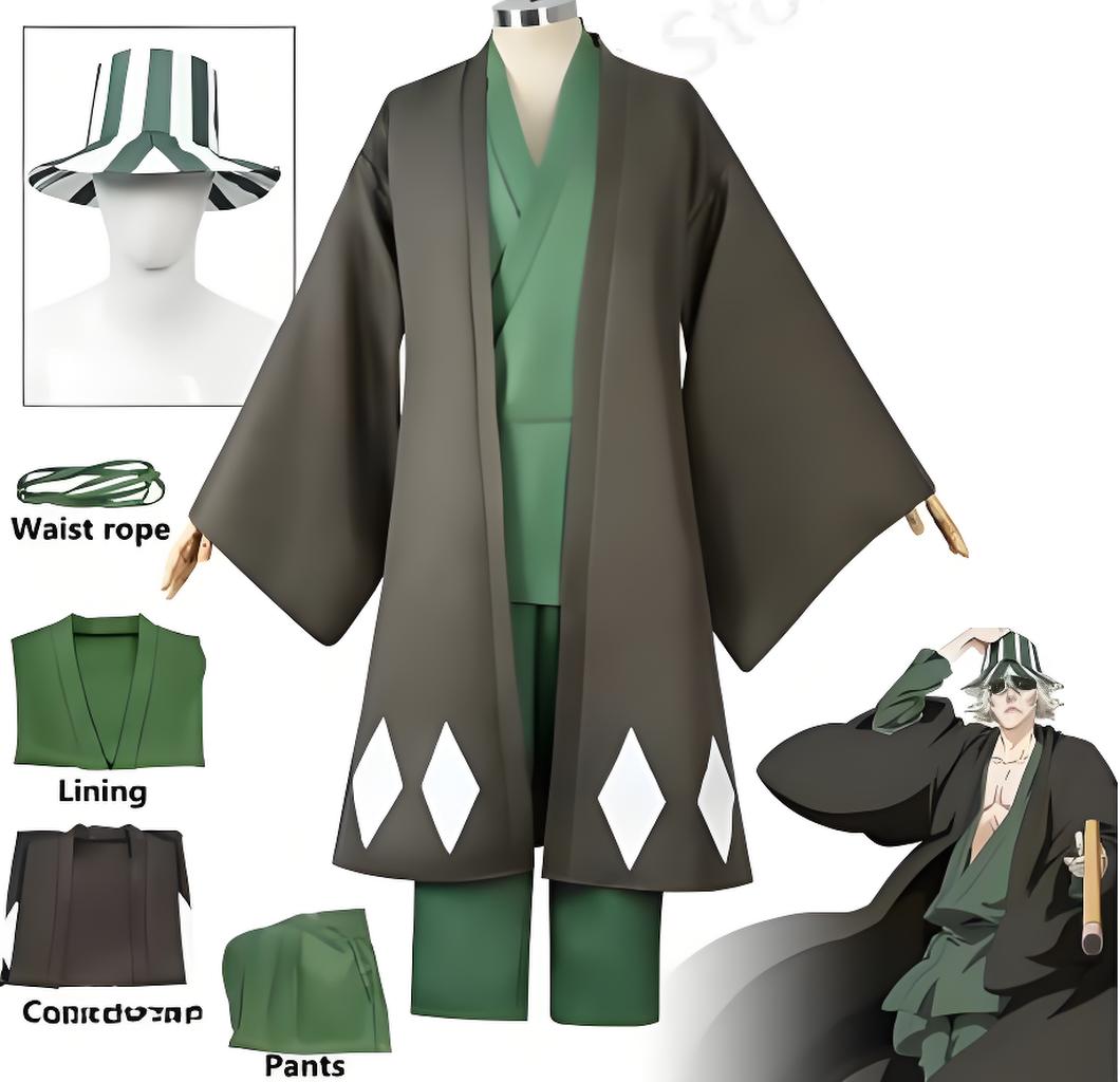 Sıcak Anime Bleach Cosplay Ura - Bleach Captain Coat incelemesi ve fiyatı