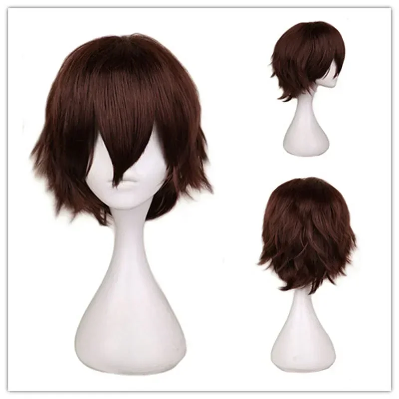 QQXCAIW Erkek Peruk Siyah Beya - Anime Cosplay With Red Hair incelemesi ve fiyatı