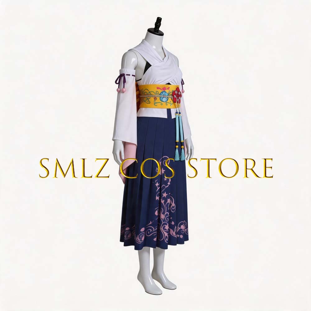Smlz FFX Yuna Cosplay Anime FF - Anime Cosplay For Halloween incelemesi ve fiyatı
