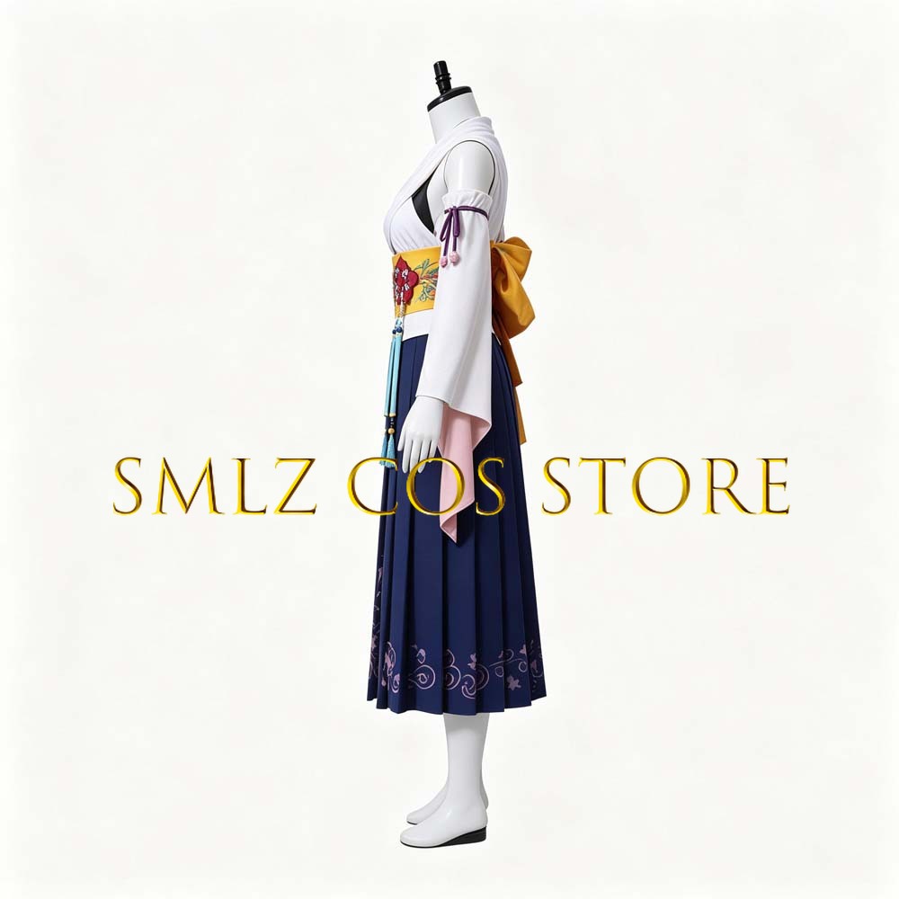 Smlz FFX Yuna Cosplay Anime FF - Anime Cosplay For Halloween incelemesi ve fiyatı
