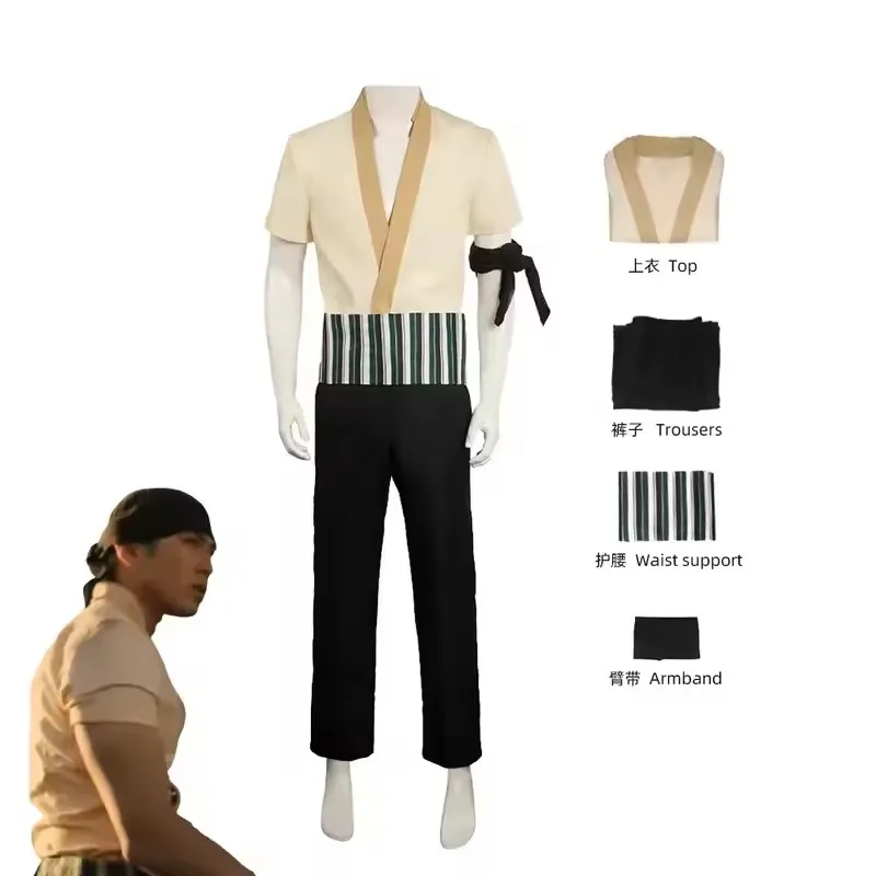 Anime Canlı Oyunculu Gerçek Ki - Cosplay Anime Zoro incelemesi ve fiyatı