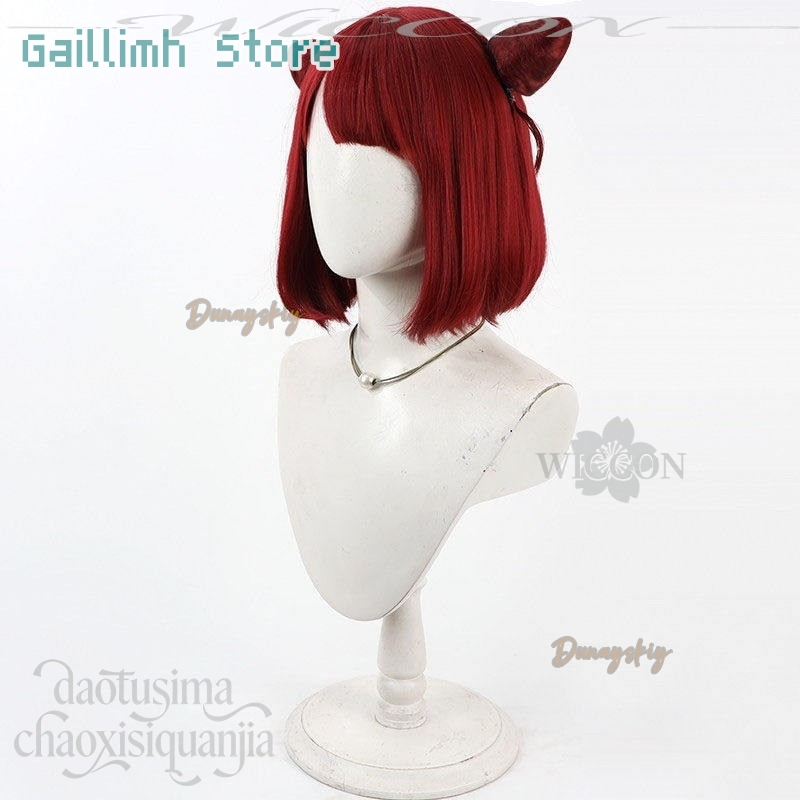 Anime My Deer Friend Nokotan C - Anime Cosplay With Red Hair incelemesi ve fiyatı