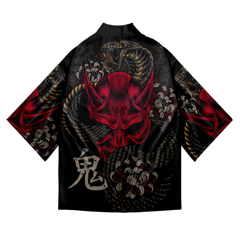 Yılan Şeytan Baskı Ceket japon - Demon Slayer Haori incelemesi ve fiyatı
