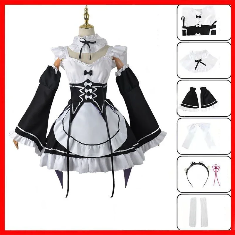 Anime Ram Fren Cosplay Re: Sıf - Anime Cosplay Maid incelemesi ve fiyatı
