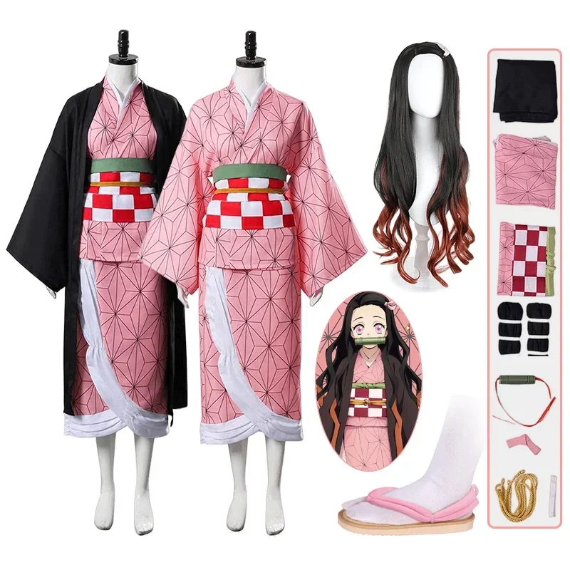 Anime Kamado Nezuko Cosplay Ko - Demon Slayer Haori incelemesi ve fiyatı