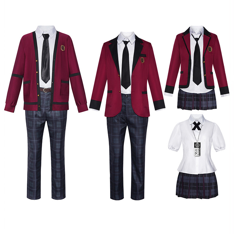 Jabami Yumeko Meari Saotome Ry - Anime Cosplay Kakegurui incelemesi ve fiyatı