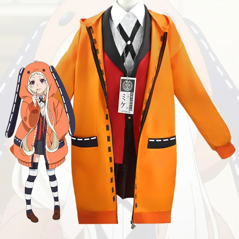 ABC123Rune Yomozuki Runa Cospl - Anime Cosplay Kakegurui incelemesi ve fiyatı