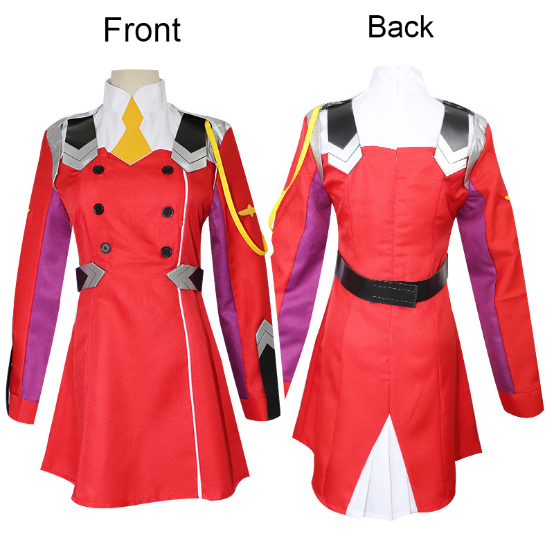 Anime 02 elbiseler sevgilim FR - Anime Cosplay Zero Two incelemesi ve fiyatı