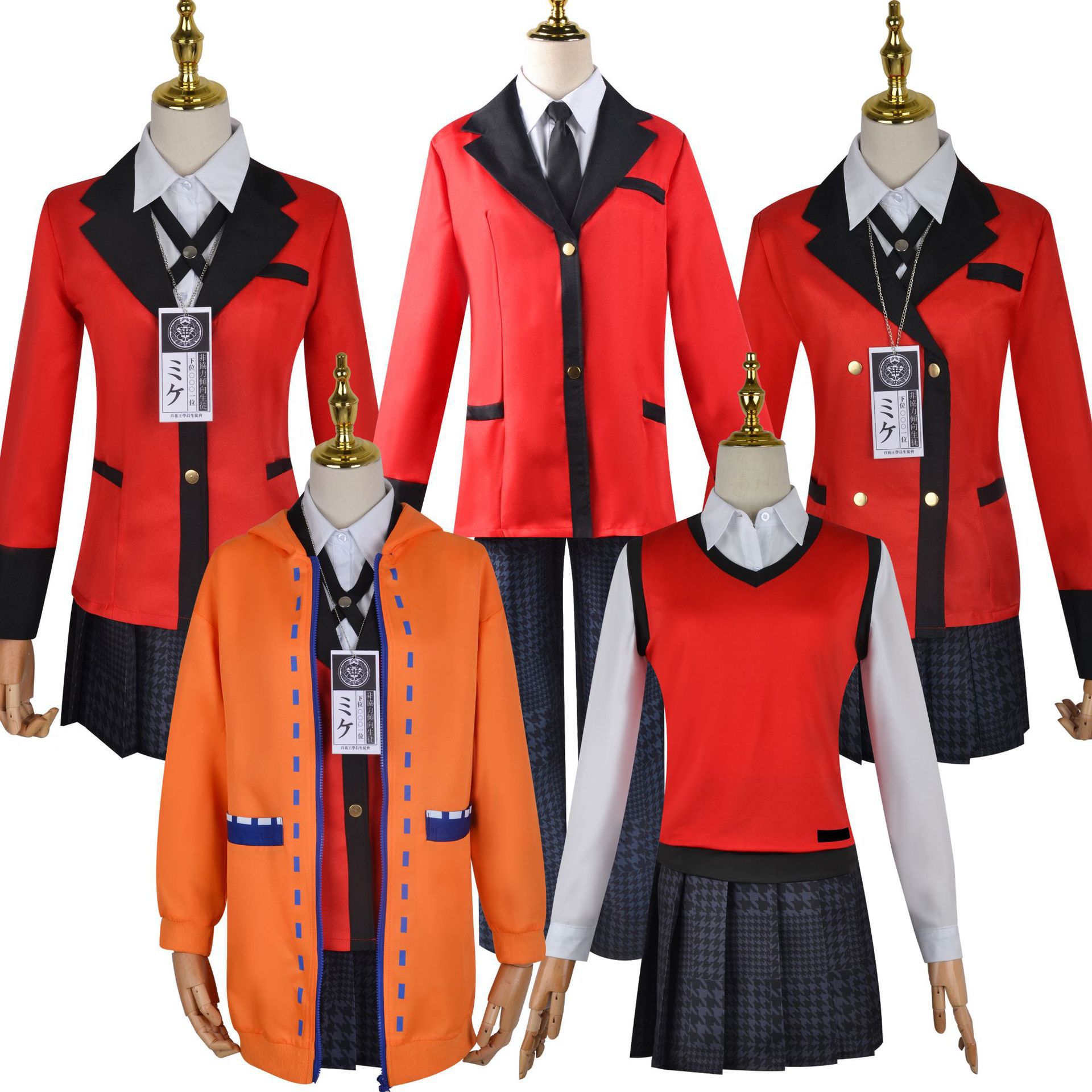 Kakegurui Anime Cosplay Kostüm - Anime Cosplay Kakegurui incelemesi ve fiyatı