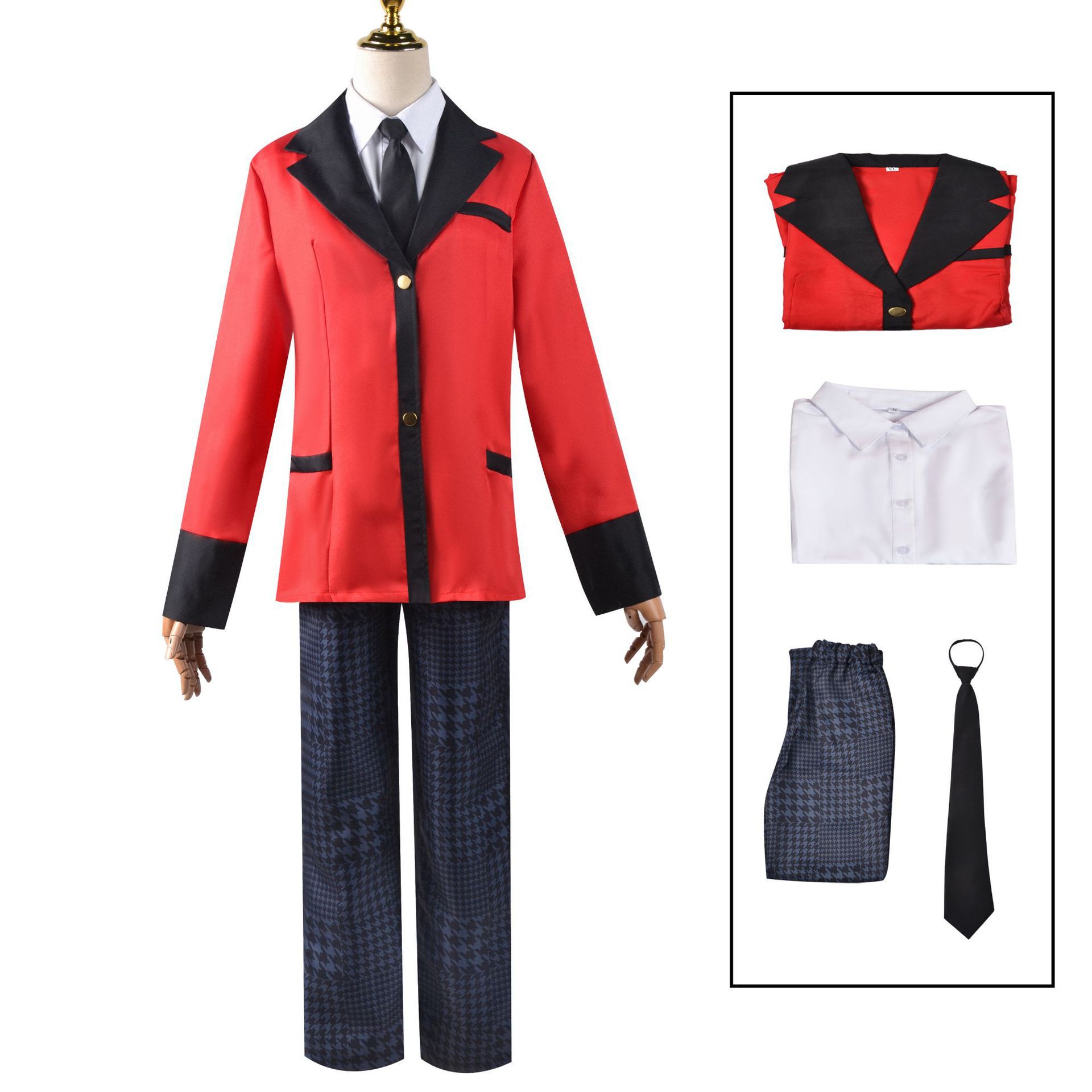 Kakegurui Anime Cosplay Kostüm - Anime Cosplay Kakegurui incelemesi ve fiyatı