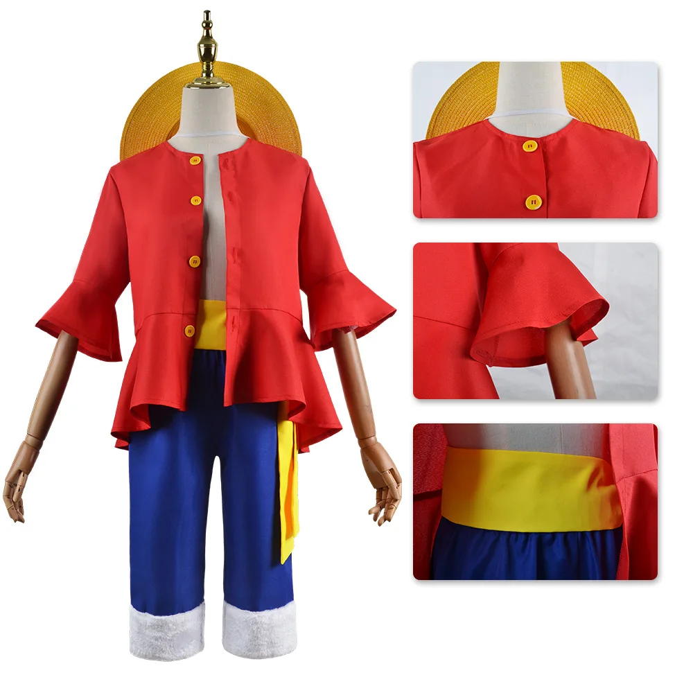 Anime Monkey D. Luffy Cosplay  - Anime Cosplay Toddler incelemesi ve fiyatı
