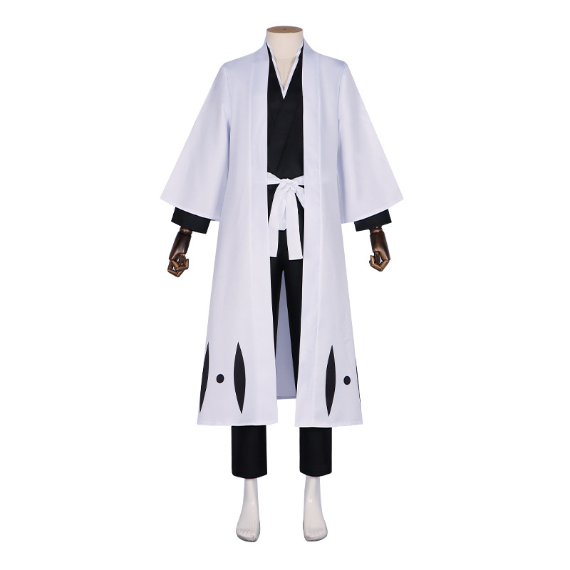Ölüm Aizen Sousuke Cosplay Kos - Bleach Captain Coat incelemesi ve fiyatı