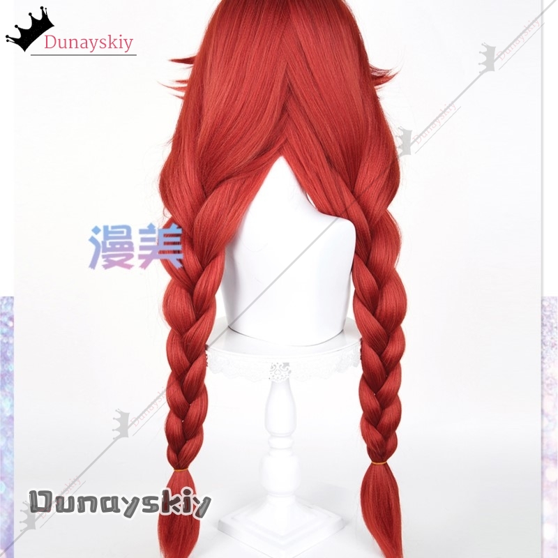 YiNuo@GACHIAKUTA Riyo Cosplay  - Anime Cosplay With Red Hair incelemesi ve fiyatı
